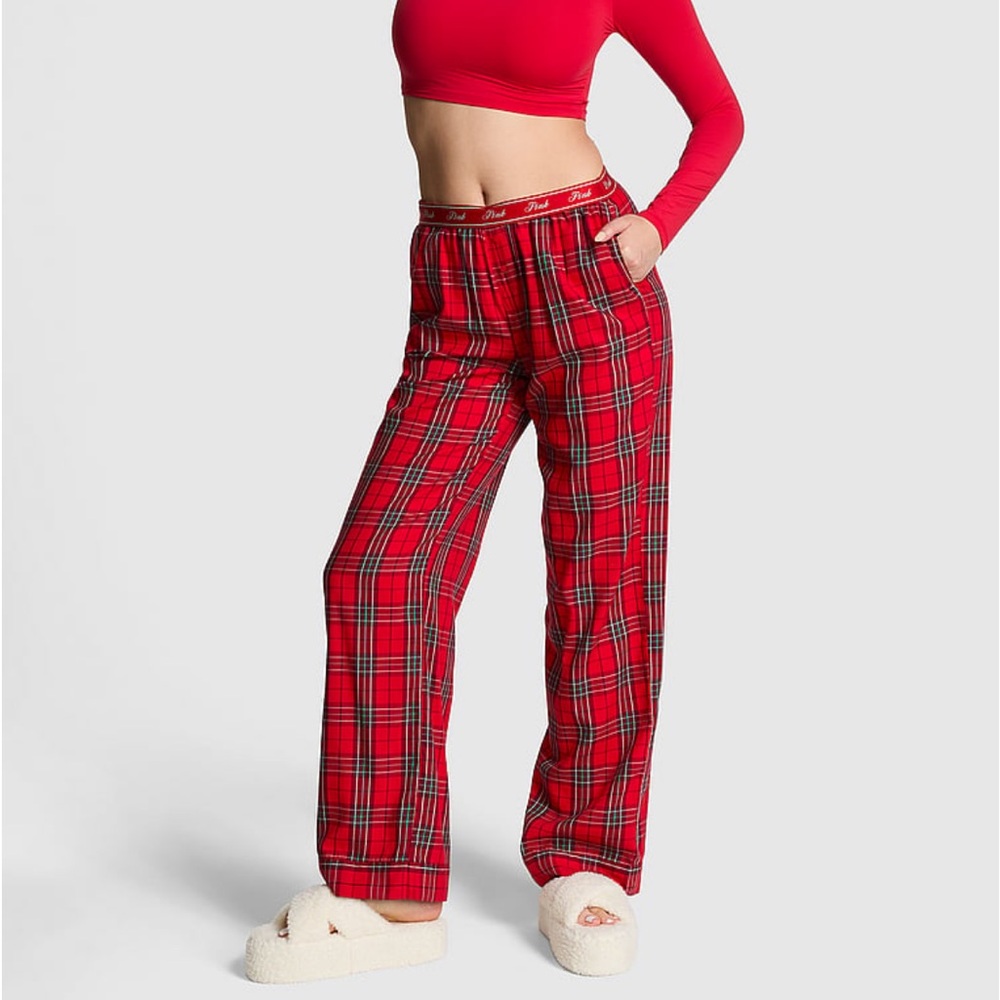 Victorias Secret Pink Flannel Pants